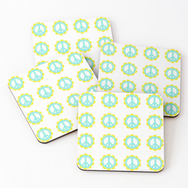 Item preview, Peace Sign Flower Pattern designed and sold by covetedcove.