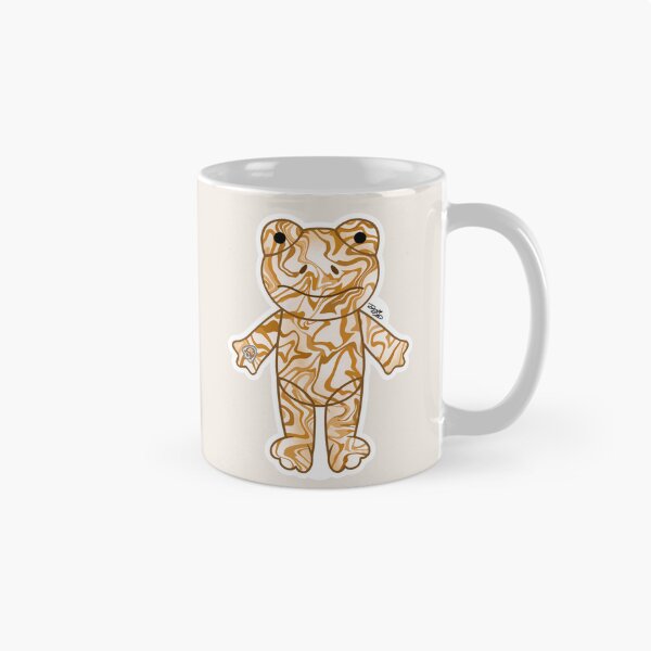 Item preview, Build a Bear Carmel Frappe Coffee Frog (Version 1) designed and sold by digidoodles.