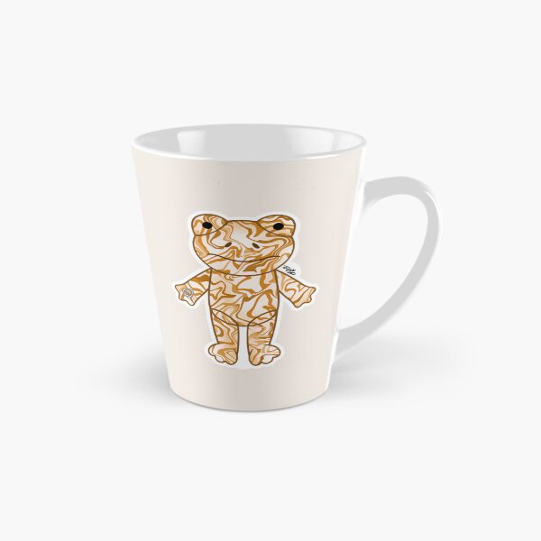 Item preview, Build a Bear Carmel Frappe Coffee Frog (Version 1) designed and sold by digidoodles.