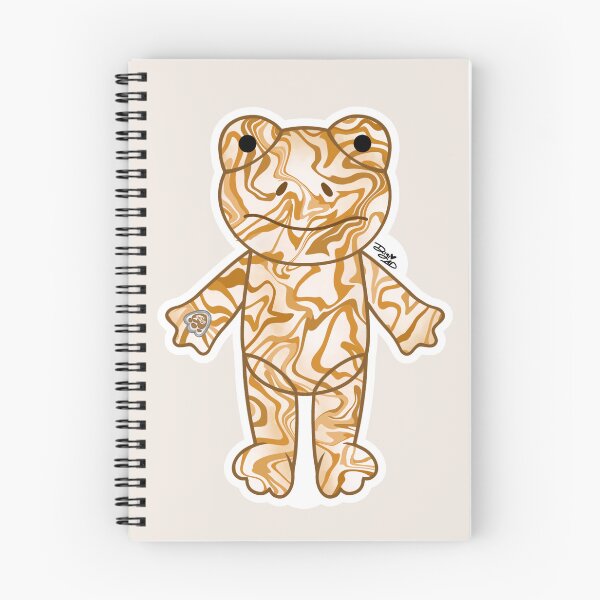 Item preview, Build a Bear Carmel Frappe Coffee Frog (Version 1) designed and sold by digidoodles.