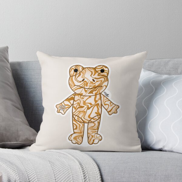 Item preview, Build a Bear Carmel Frappe Coffee Frog (Version 1) designed and sold by digidoodles.
