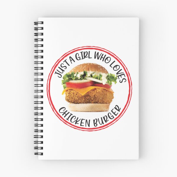 Item preview, Just A Girl Who Loves Chicken Burger designed and sold by bolimj.
