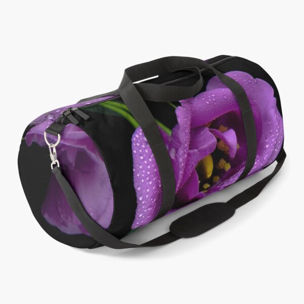 Item preview, Elegant Purple Lisianthus (Eustoma) Flowers – Delicate Botanical Art Print designed and sold by ArtiQreate.