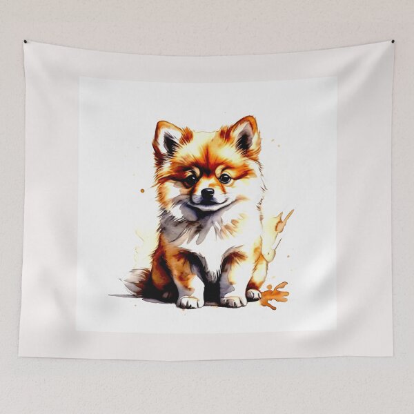 Item preview, Dwarf German Spitz puppy#1 designed and sold by Helios Be. Lavsh.