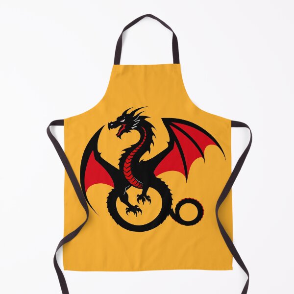 Item preview, Mystical dragon in minimal black and red designed and sold by AD-Digital-Art.