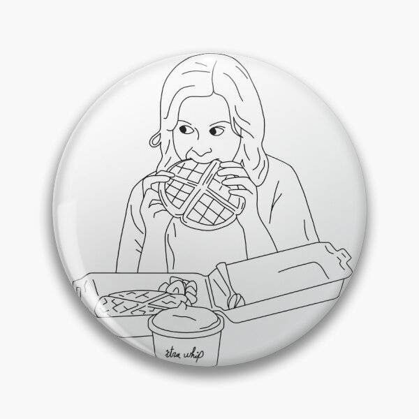 Item preview, I'll take the waffles, thank yoouuu! (outline) designed and sold by relentlesshope.