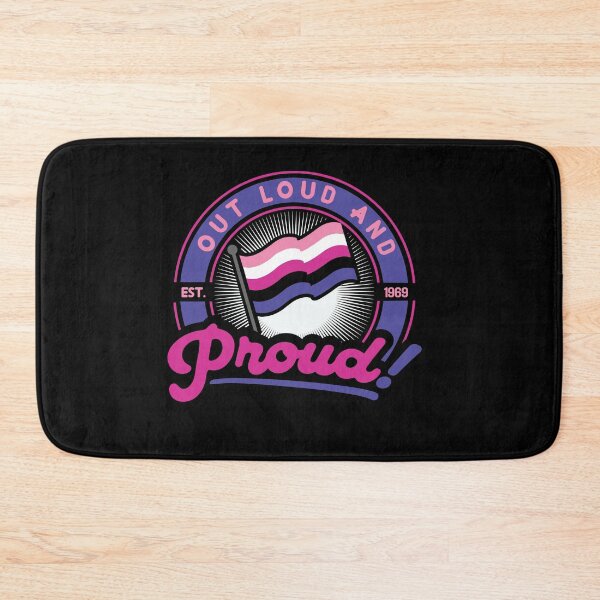 Item preview, Out, loud and proud! (genderfluid) designed and sold by remerasnerdas.
