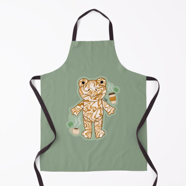Item preview, Build a Bear Carmel Frappe Coffee Frog (Version 2) designed and sold by digidoodles.