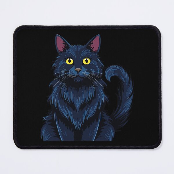 Item preview, Angry black cat with big eyes, Yellow cat's eyes, Friday 13 with black cats designed and sold by Danler.