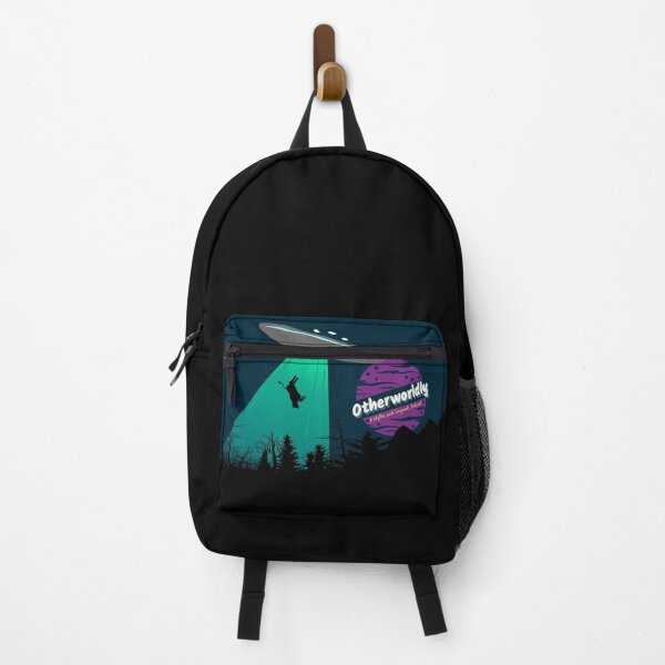 Item preview, Alien Cow Abduction at Night designed and sold by Otherworldly: A Myths & Legends Store.