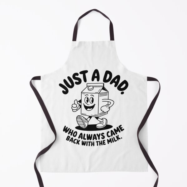 Item preview, Just A Dad! Who Always Came Back With The Milk - Funny Father's Day Gift - Happy Milk Carton  designed and sold by Moad Fahim.