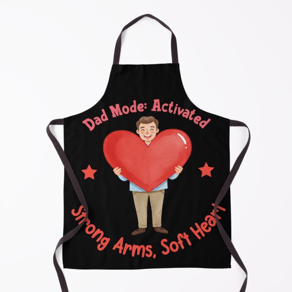 Item preview, Dad Mode Activated – Funny Father’s Day Gift with Heart and Cartoon Dad designed and sold by Dantin.