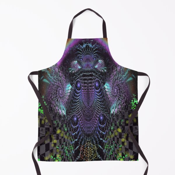 Item preview, A Spring Rain Angel Blesses Me With Harvest (fractal alien machine elves) designed and sold by Discordant Dreams Art.