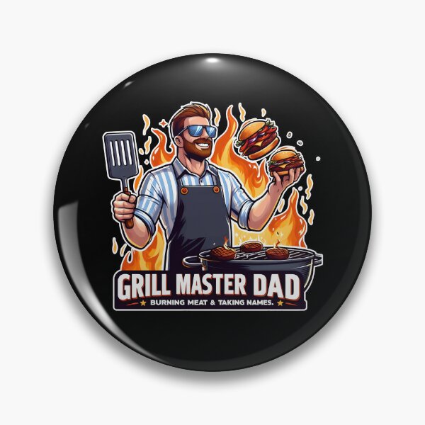 Item preview, Grill Master Dad designed and sold by WoodburyLake.