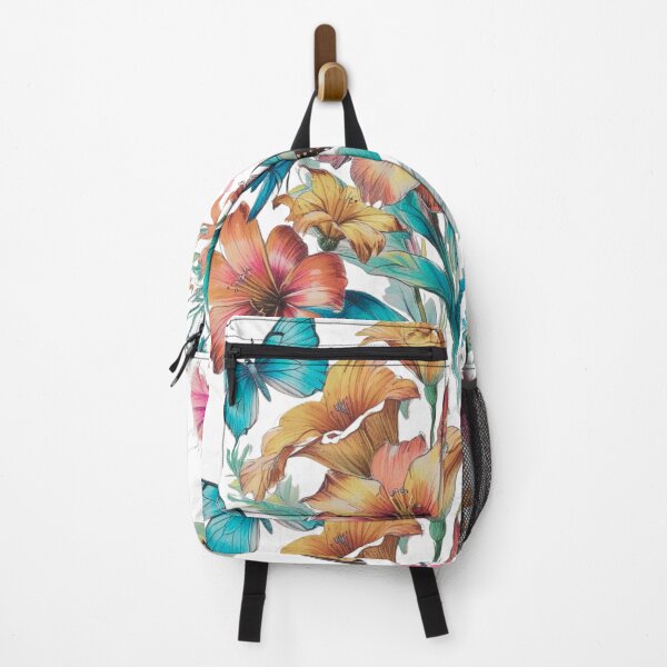 Item preview, Butterflies and Flowers – Whimsical Floral Nature Design designed and sold by CharlieMakes.