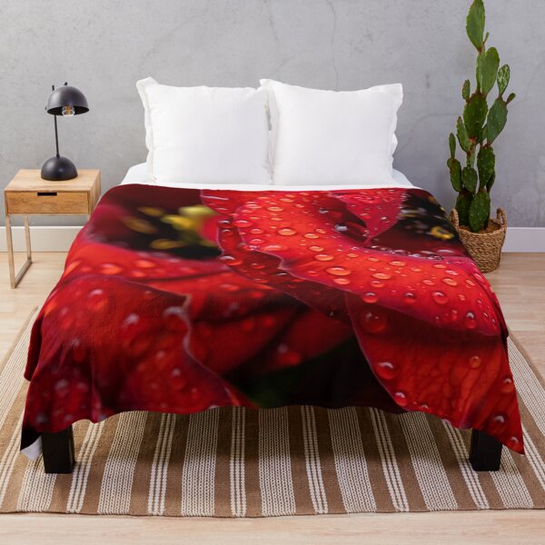 Item preview, Bold Red Lisianthus (Eustoma) Flowers – Striking Botanical Art Print designed and sold by ArtiQreate.