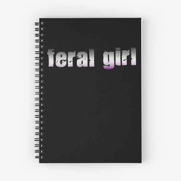 Item preview, Feral Girl Ace Pride Flag Graphic designed and sold by Feral Designs by Lauren Elisabeth.