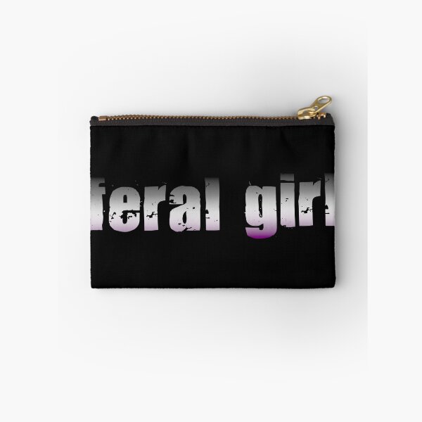 Item preview, Feral Girl Ace Pride Flag Graphic designed and sold by Feral Designs by Lauren Elisabeth.