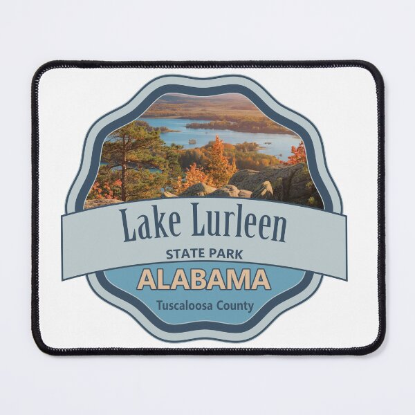 Item preview, Lake Lurleen State Park, Tuscaloosa County, Alabama designed and sold by Wanderful-roads.