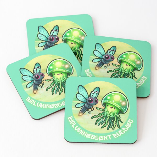 Artikelvorschau, Bioluminescent Buddies entworfen und verkauft von ProteinBuddies.