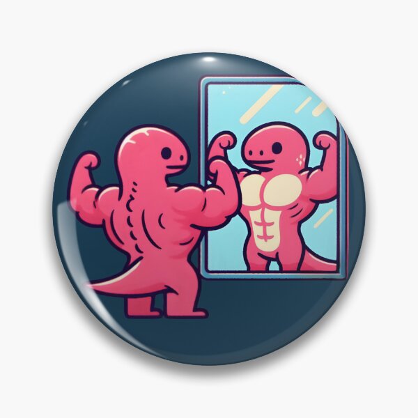 Item preview, Big Muscular Dinosaur  designed and sold by ProteinBuddies.
