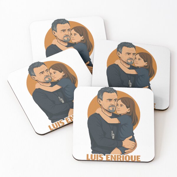 Item preview, luis enrique and his daughter designed and sold by YONKO STORE.