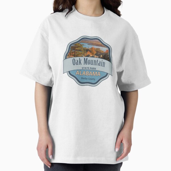 Oak Mountain State Park, Shelby County, Alabama Oversized T-Shirt