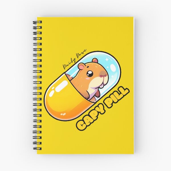 Item preview, Daily Dose of Capy Pill designed and sold by ProteinBuddies.