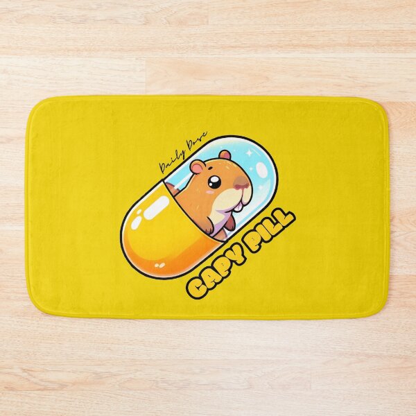 Item preview, Daily Dose of Capy Pill designed and sold by ProteinBuddies.