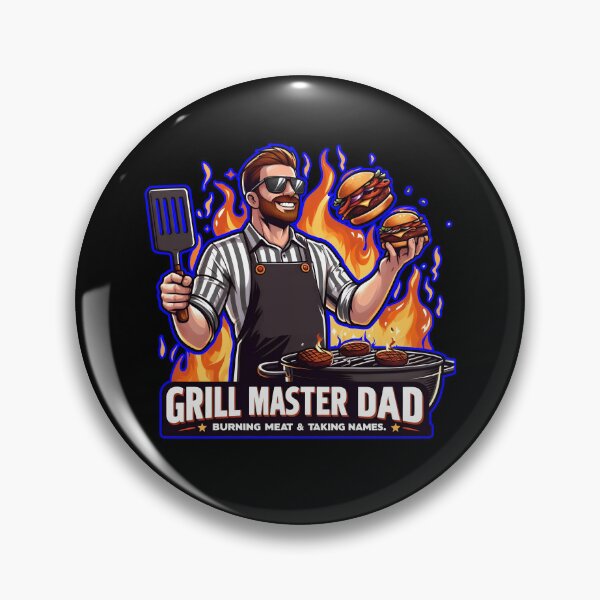 Item preview, Grill Master Dad designed and sold by WoodburyLake.