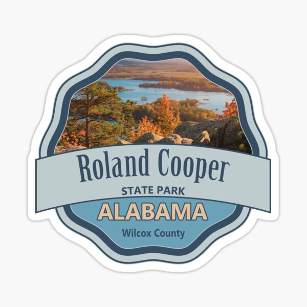 Item preview, Roland Cooper State Park, Wilcox County, Alabama designed and sold by Wanderful-roads.