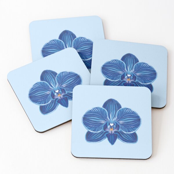 Item preview, Realistic Orchid illustration (Blue) designed and sold by Scarlet Swan.