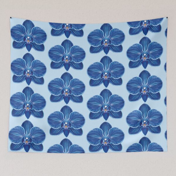 Item preview, Realistic Orchid illustration (Blue) designed and sold by Scarlet Swan.