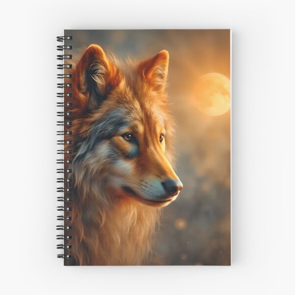 Item preview, Wolves Gaze Over Golden Skies designed and sold by tobyheward.