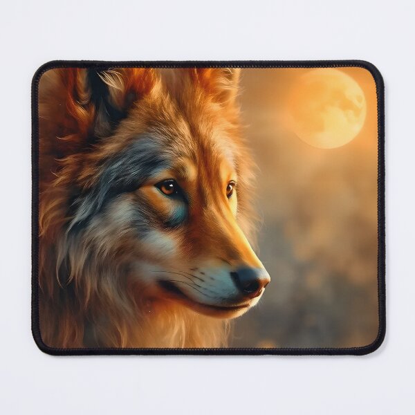 Item preview, Wolves Gaze Over Golden Skies designed and sold by tobyheward.