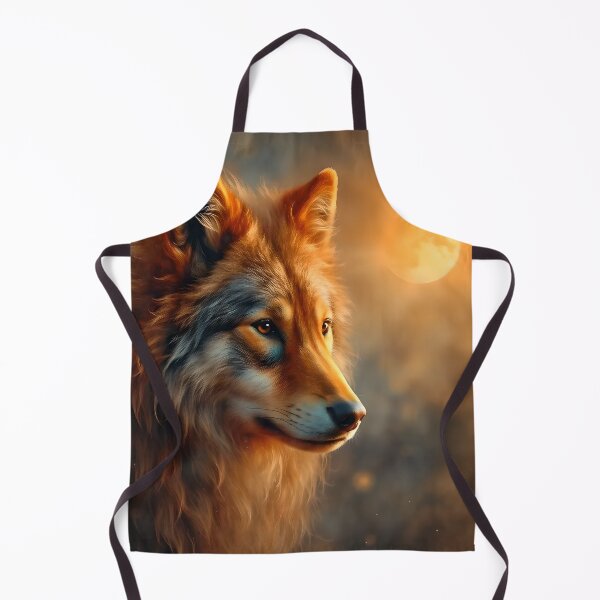 Item preview, Wolves Gaze Over Golden Skies designed and sold by tobyheward.