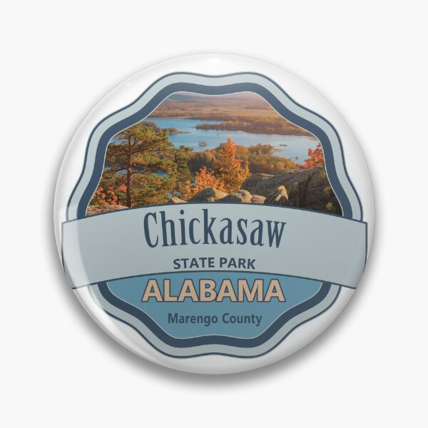 Item preview, Chickasaw State Park, Marengo County, Alabama designed and sold by Wanderful-roads.
