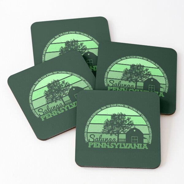 Item preview, Salunga Pennsylvania Sunset Retro Vintage Local Pride Logo designed and sold by CRHPOD20.