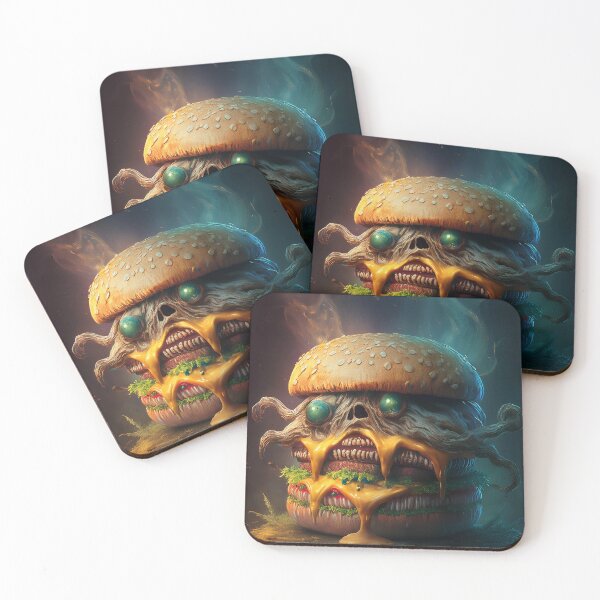 Item preview, Creepy Cheeseburger designed and sold by MontartRoma.