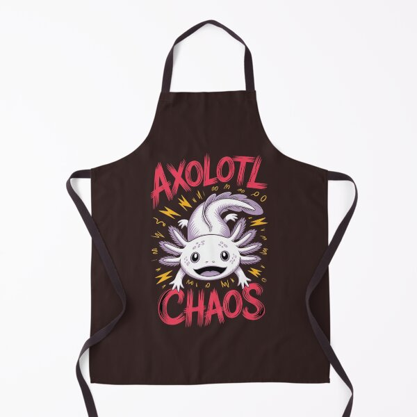 Item preview, Axolotl Chaos - Cute Aquatic Creature - Unique Animal Design - Funny Art designed and sold by Moad Fahim.