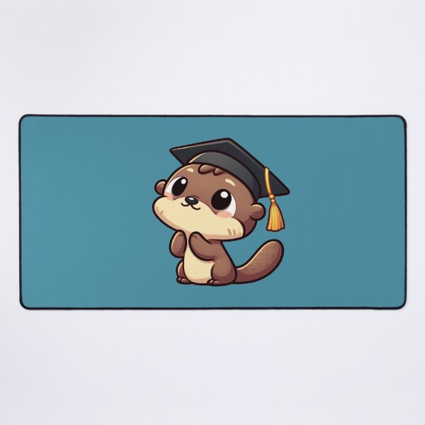 Item preview, Graduation otter designed and sold by ProteinBuddies.