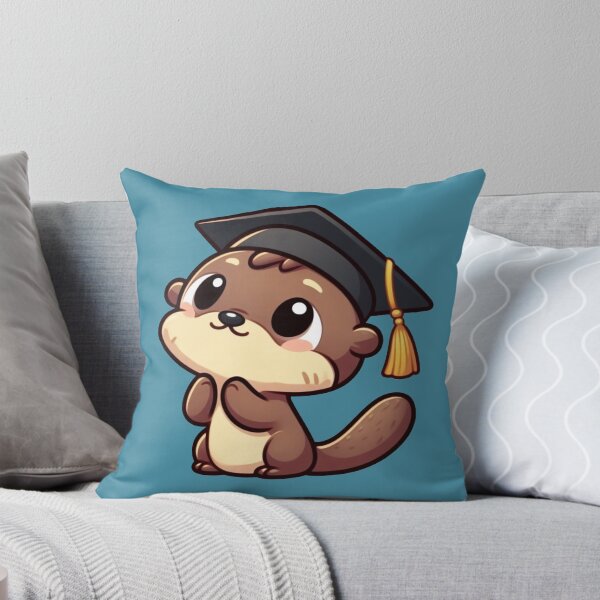 Item preview, Graduation otter designed and sold by ProteinBuddies.