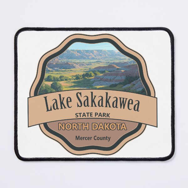 Item preview, Lake Sakakawea State Park, Mercer County, North Dakota designed and sold by Wanderful-roads.