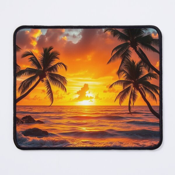 Item preview, serene landscape at sunset designed and sold by melissabeta.