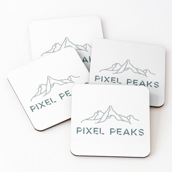 Item preview, PIXEL PEAKS Logo 2 designed and sold by my peaks media studio.