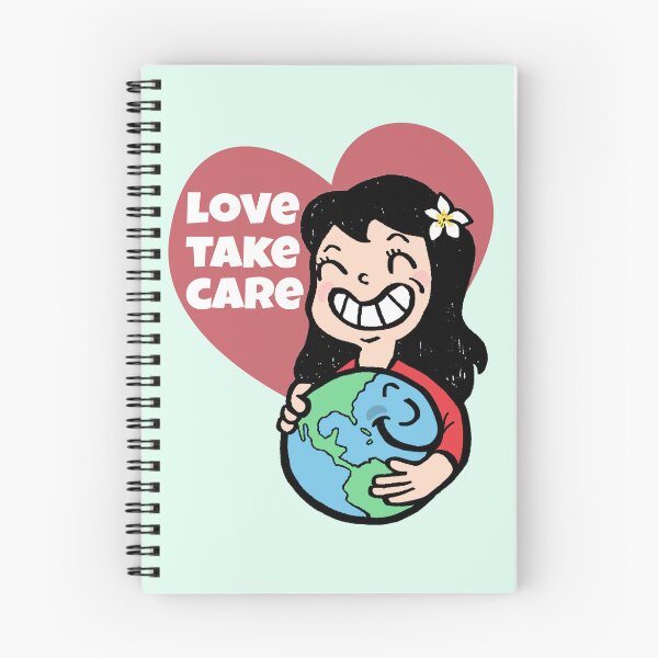 Item preview, Love & Take Care Earth designed and sold by Claustronautas.