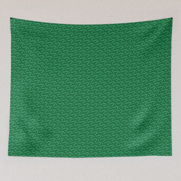 Item preview, Abstract Loose Scribes Print - Emerald Green designed and sold by Daniel Bevis Design.