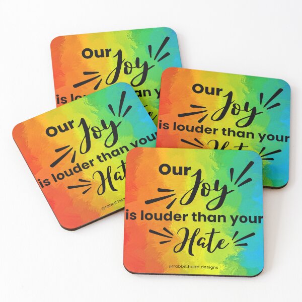 Item preview, Our Joy is Louder designed and sold by RabbitHeartArt.