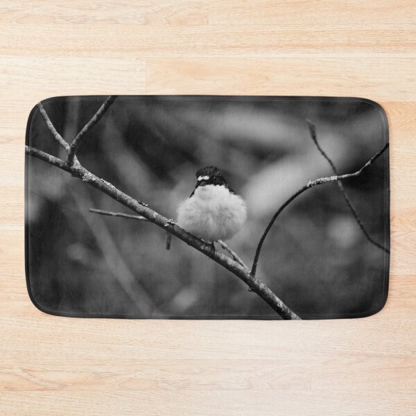 Item preview, Downball. European pied flycatcher bw designed and sold by Jouko Lehto Photography.