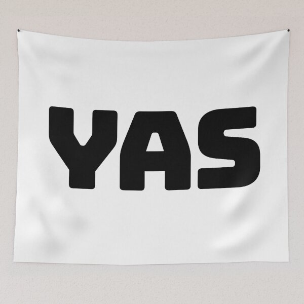 Item preview, YAS in Big Bold Minimal  designed and sold by Memes N Lore .